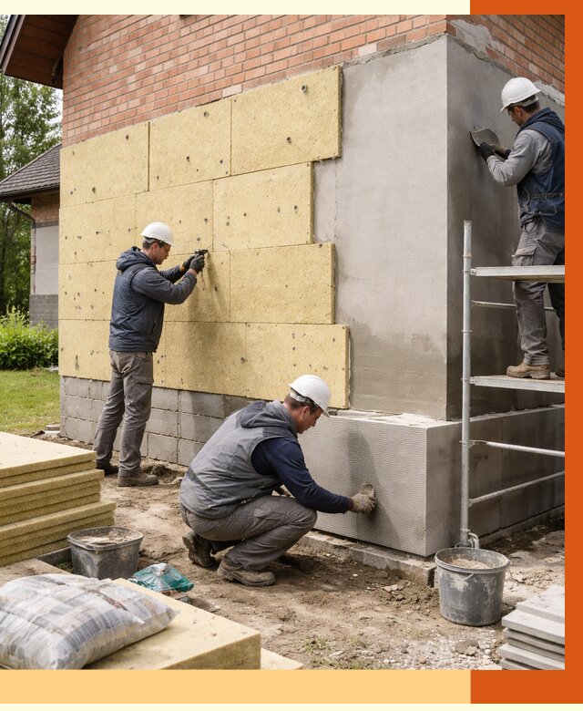 Утепление частного дома в Белове под ключ от 8144 руб/м2 — недорого | ТепломастерБлв