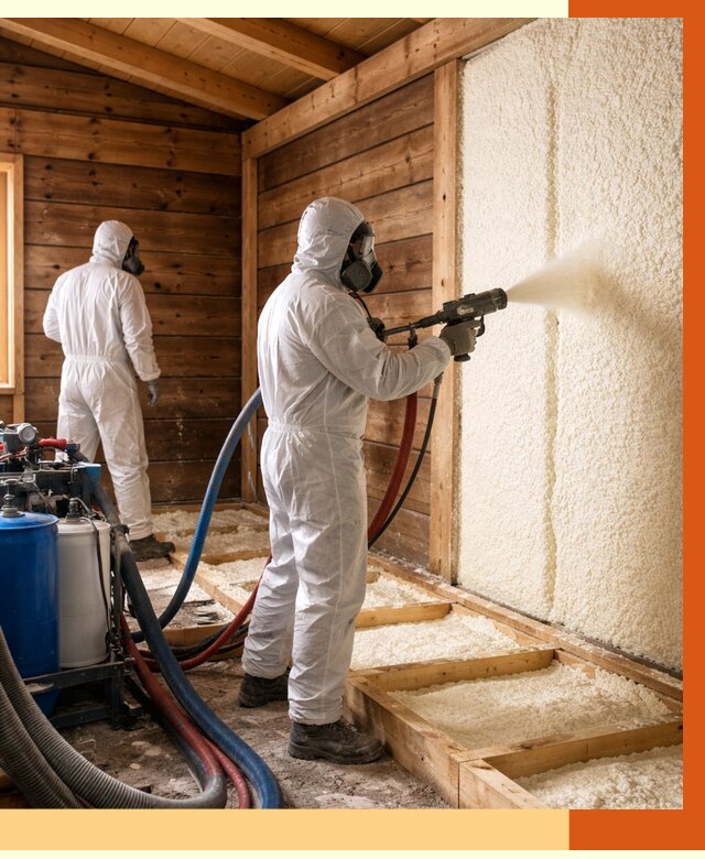 Утепление бани ппу в Белове под ключ от 4561 руб./м2 | ТепломастерБлв - напыление и монтаж ппу