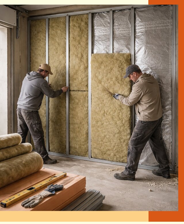 Утепление гаража изнутри в Белове от 8144 руб/м2 — работы и цена | ТепломастерБлв