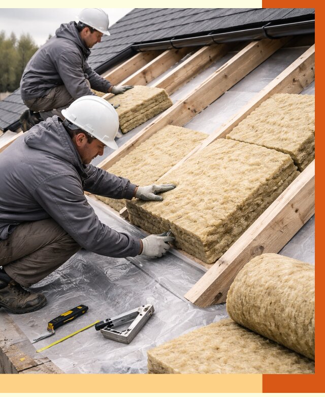 Утепление крыши в Белове от 2009 руб./м2 — комплексное утепление кровли | ТепломастерБлв