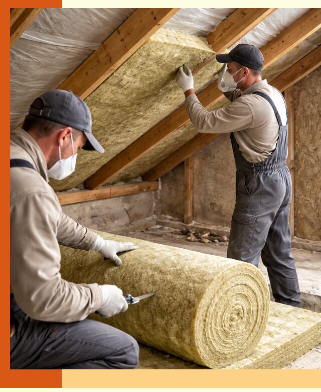 Утепление чердака минватой быстро и качественно в Белове
