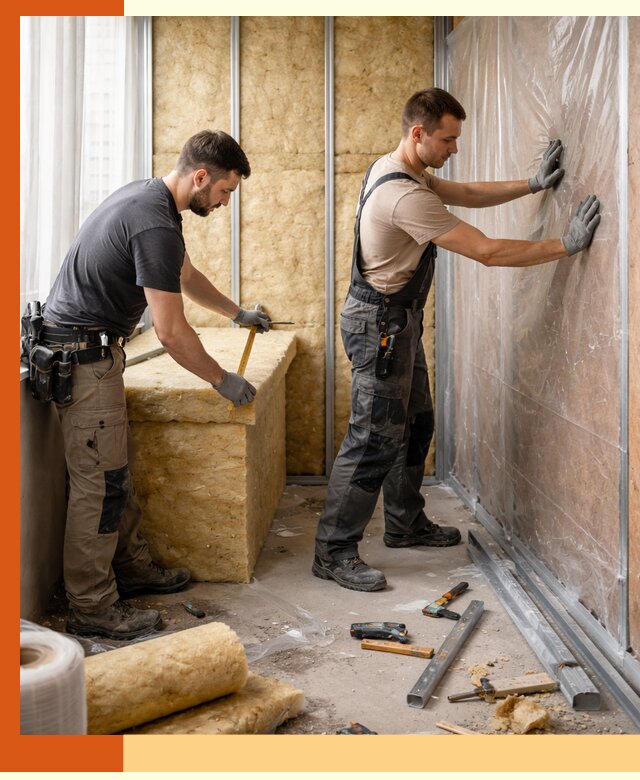 Профессиональное утепление лоджии в Белове эффективно и надежно