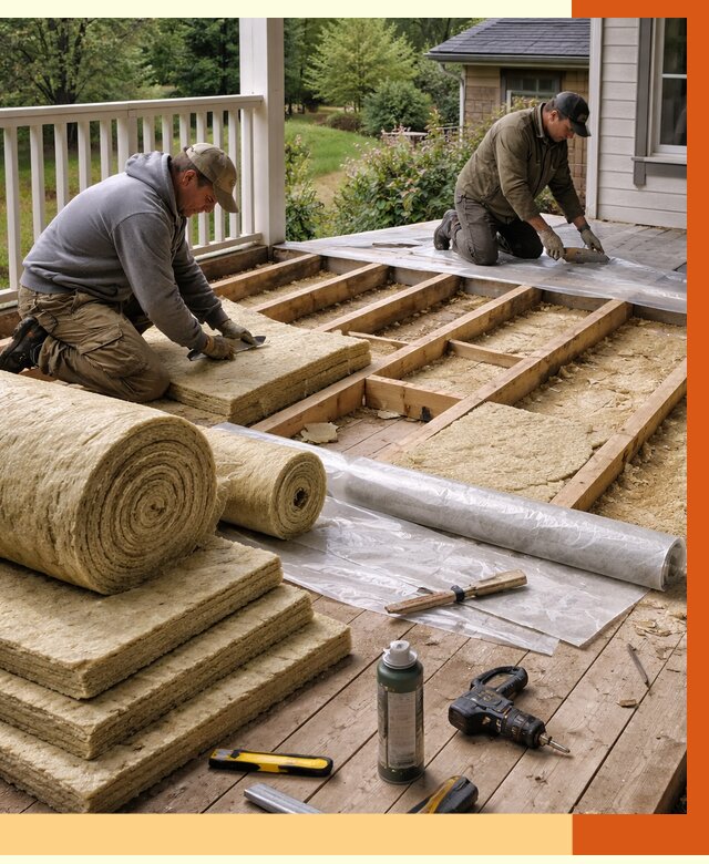 Утепление террасы в Белове от 4561 руб./м2 — утеплить террасу под ключ | ТепломастерБлв