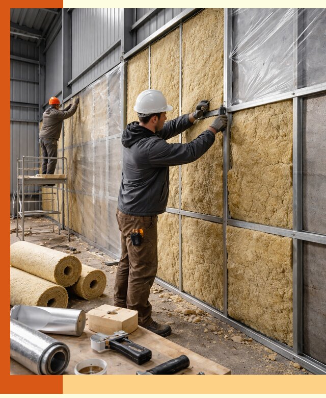 Утепление ангара в Белове — профессиональная теплоизоляция помещений