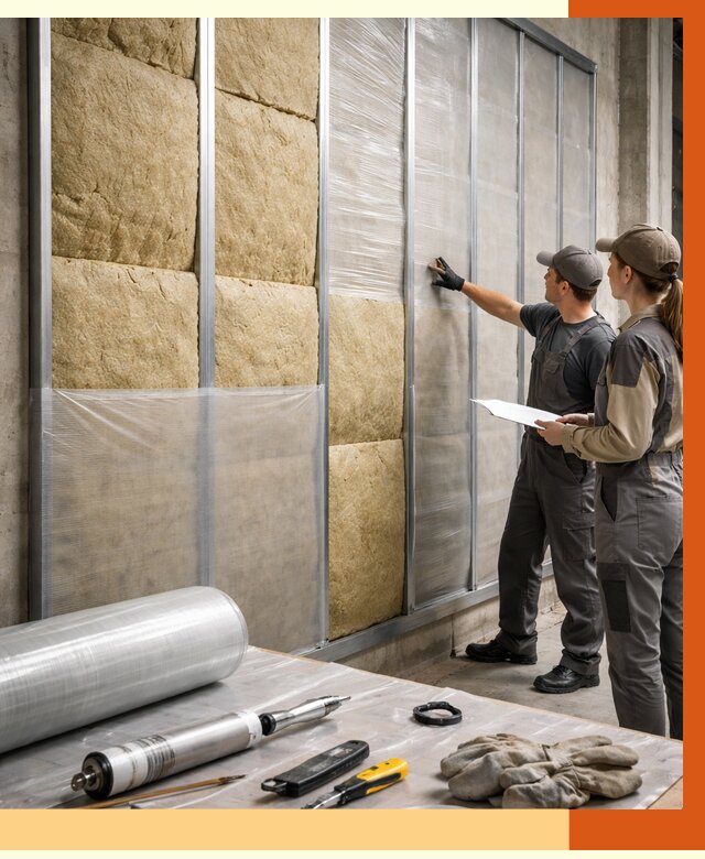 Утепление склада химсырья в Белове от 4887 руб. под ключ | ТепломастерБлв