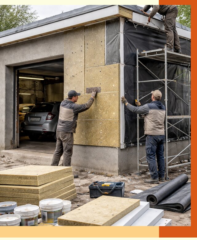 Утепление автосервиса в Белове ппу, пеноизоляция, от 15746 руб/м2 — ТепломастерБлв