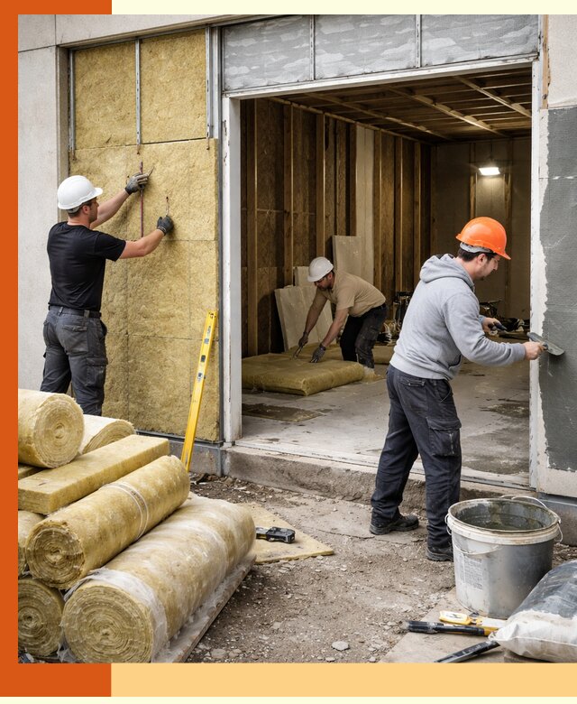 Утепление торгового павильона в Белове — качественно и энергоэффективно