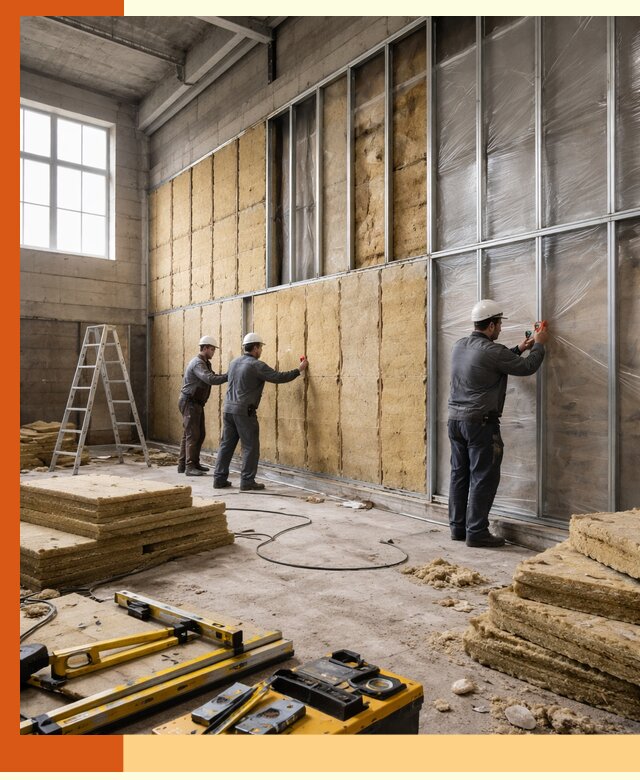 Утепление спортивного зала в Белове качественно и недорого