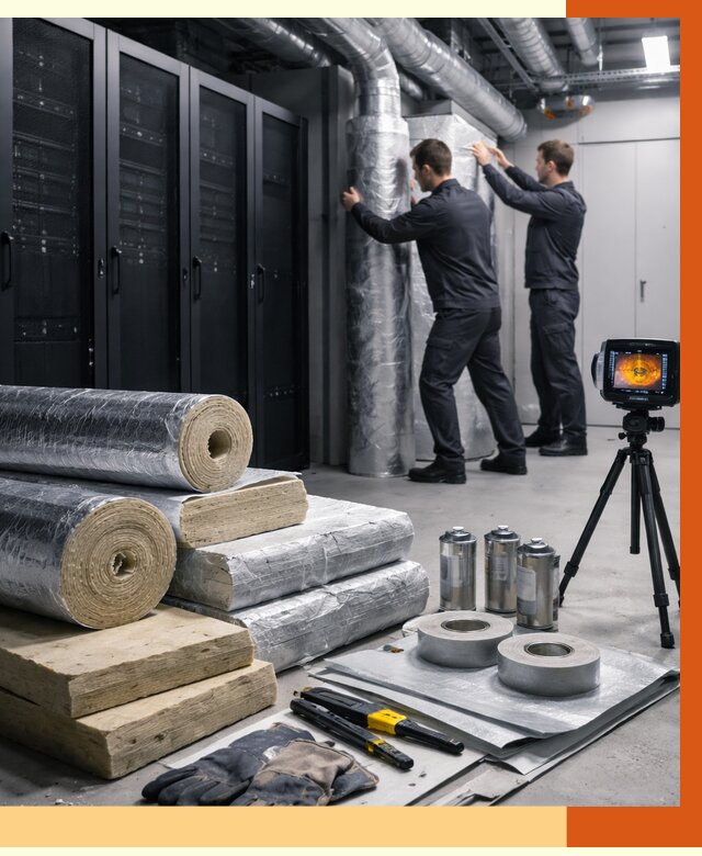 Утепление серверной в Белове от 9230 руб./м² — комплексно под ключ | ТепломастерБлв