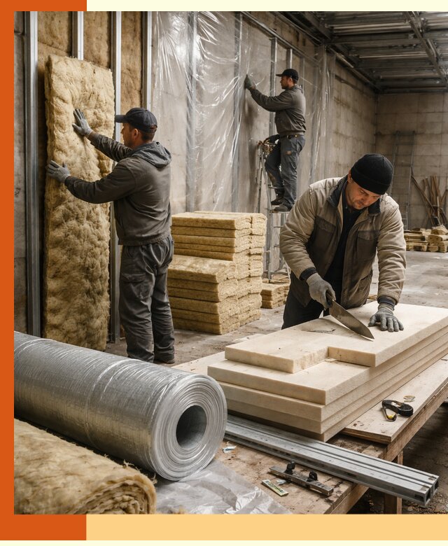 Утепление торгового склада в Белове с энергоэффективными решениями