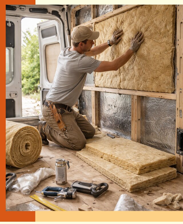 Утепление кемпера под ключ в Белове с гарантией качества