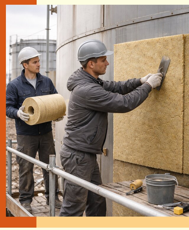 Профессиональное утепление резервуара и теплоизоляция в Белове