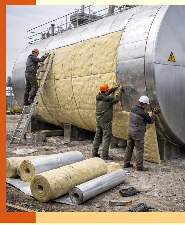 Утепление резервуаров с топливом в Белове надежно и экономично