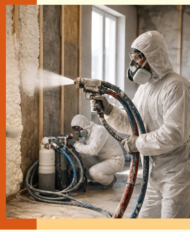 Пенополиуретан напыление для утепления зданий в Белове