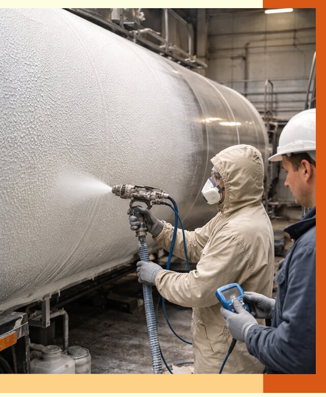 Утепление автоцистерны жидкой теплоизоляцией в Белове от 15746 руб. под ключ | ТепломастерБлв
