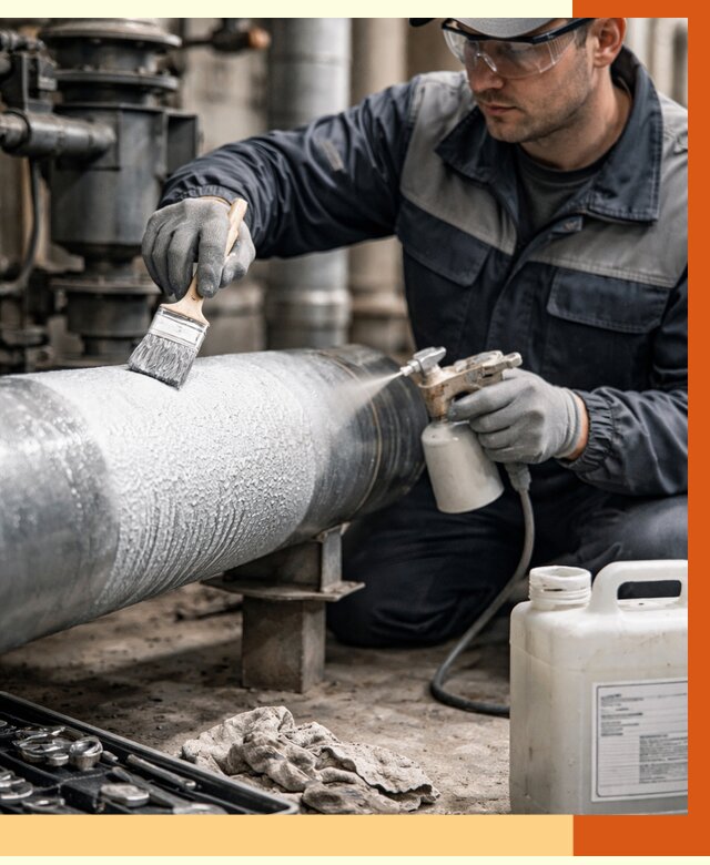 Утепление оборудования жидкой теплоизоляцией в Белове от 4887 руб. | ТепломастерБлв