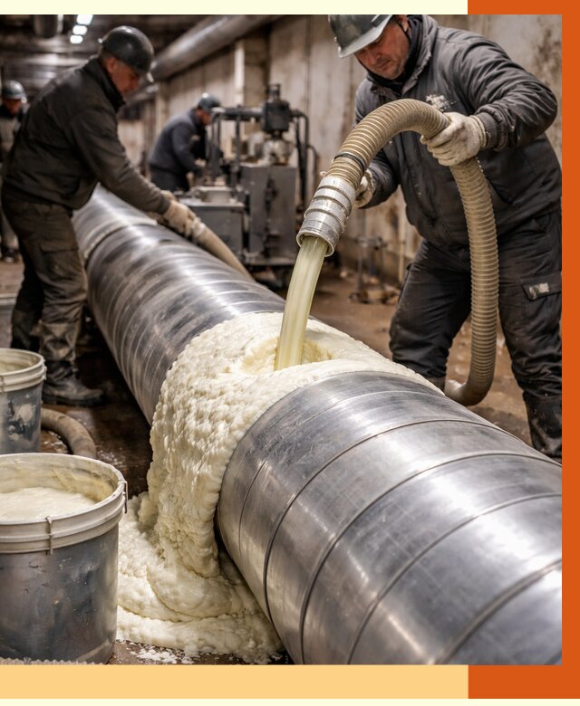 Утепление теплотрассы жидкой теплоизоляцией в Белове от 4561 руб. | ТепломастерБлв