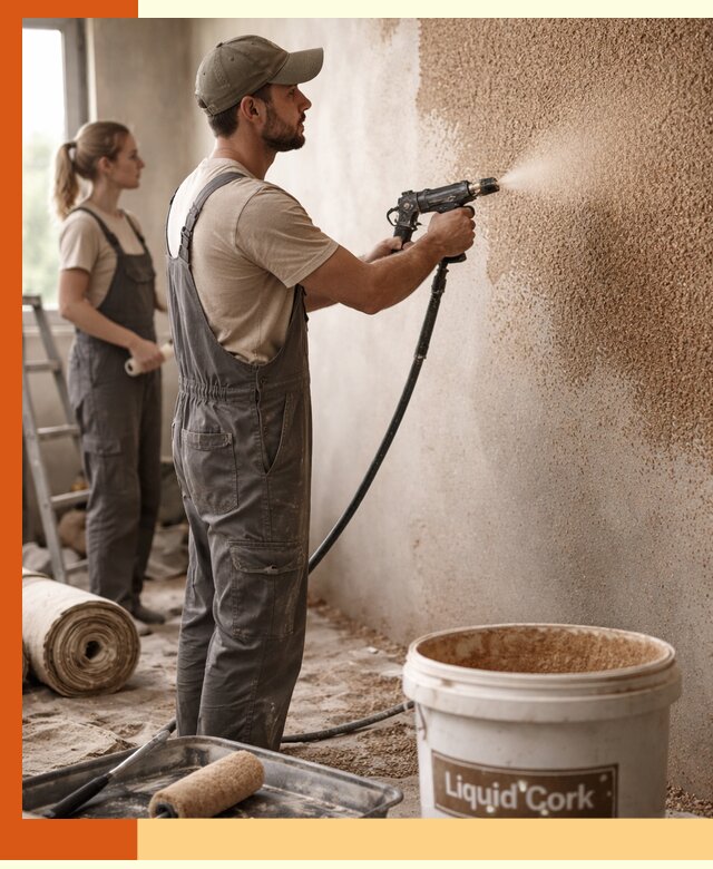 Утепление стен жидкой пробкой в Белове эффективное и долговечное