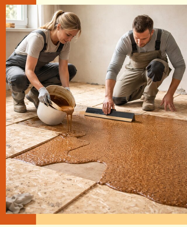 Утепление пола жидкой пробкой в Белове для квартир и домов