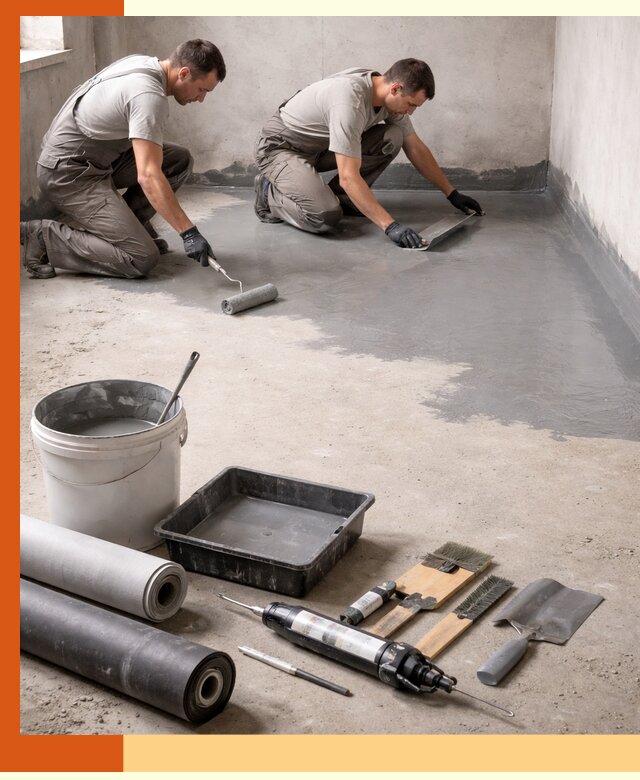 Гидроизоляция пола в Белове — надежная защита от влаги и протечек