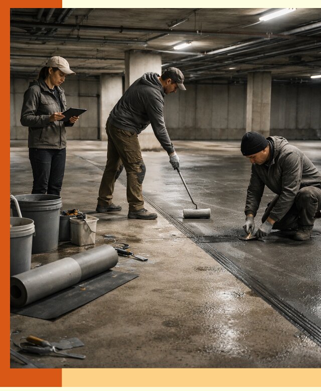 Гидроизоляция паркинга в Белове: качественная защита зданий