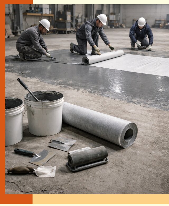 Гидроизоляция промышленного пола в Белове — защита и долговечность