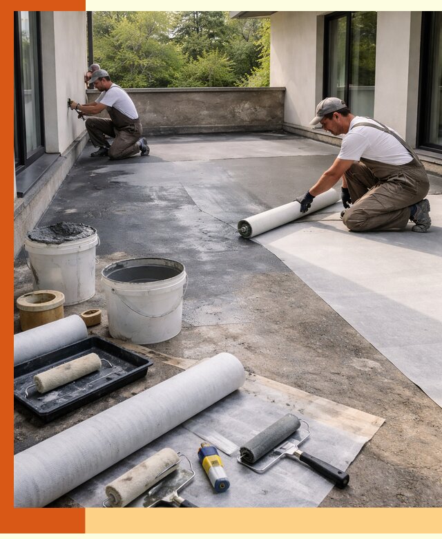 Гидроизоляция террасы в Белове — надежная защита от влаги и протечек