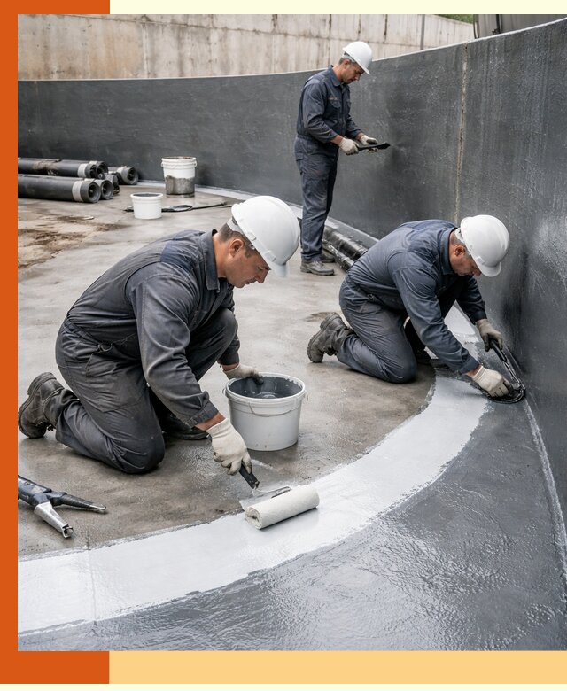 Гидроизоляция резервуара для топлива в Белове