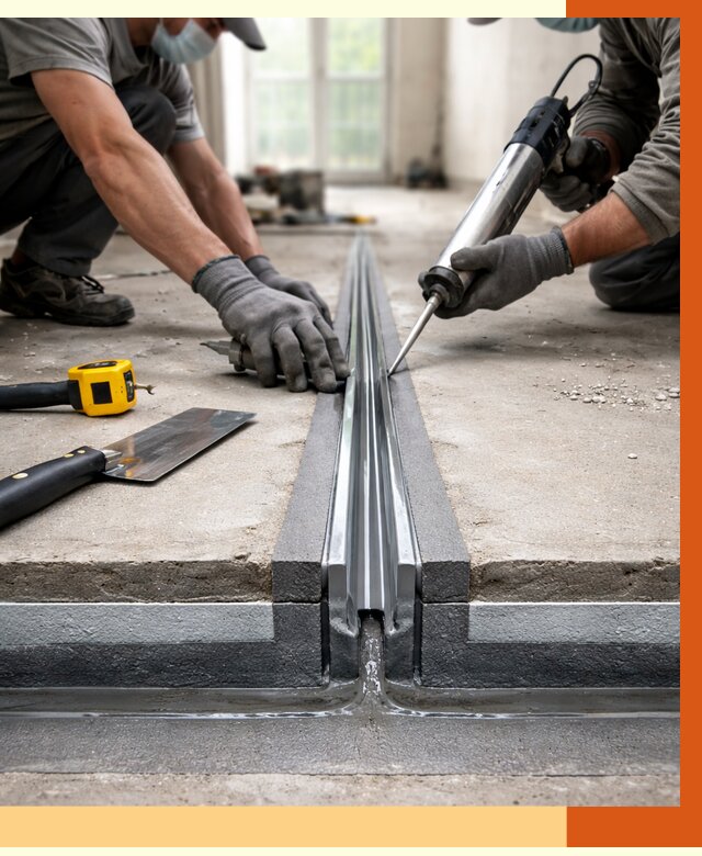 Гидроизоляция деформационного шва в Белове от 8144 руб. под ключ | ТепломастерБлв