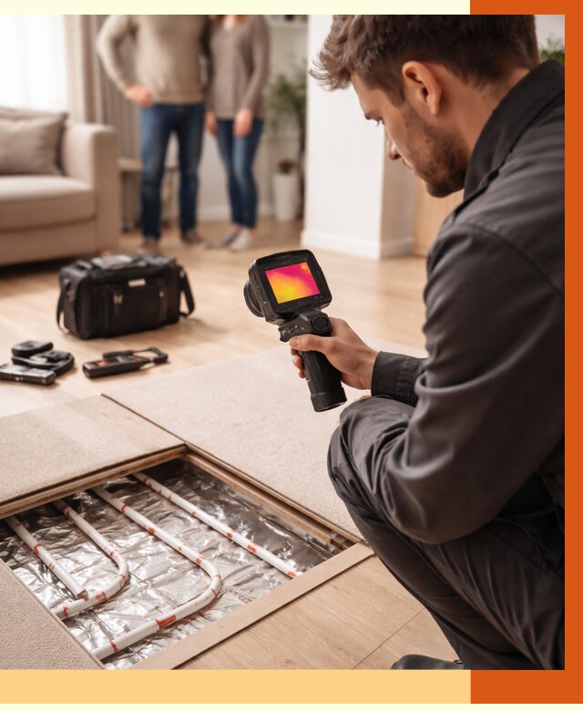 Тепловизионное обследование теплого пола в Белове от 4887 руб. — ТепломастерБлв