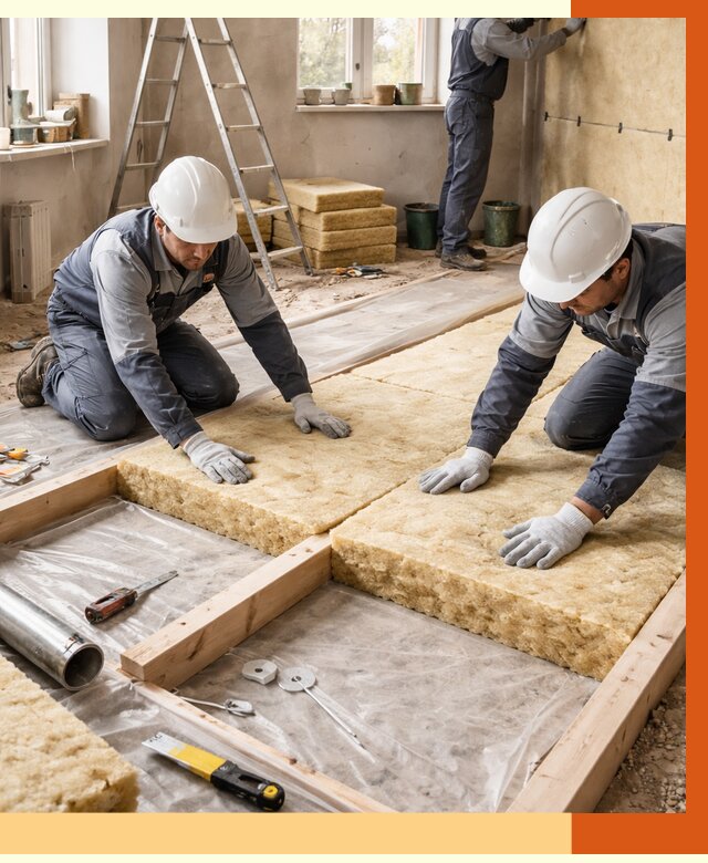 Восстановление теплоизоляции в Белове от 9230 руб. — ремонт утепления под ключ | ТепломастерБлв