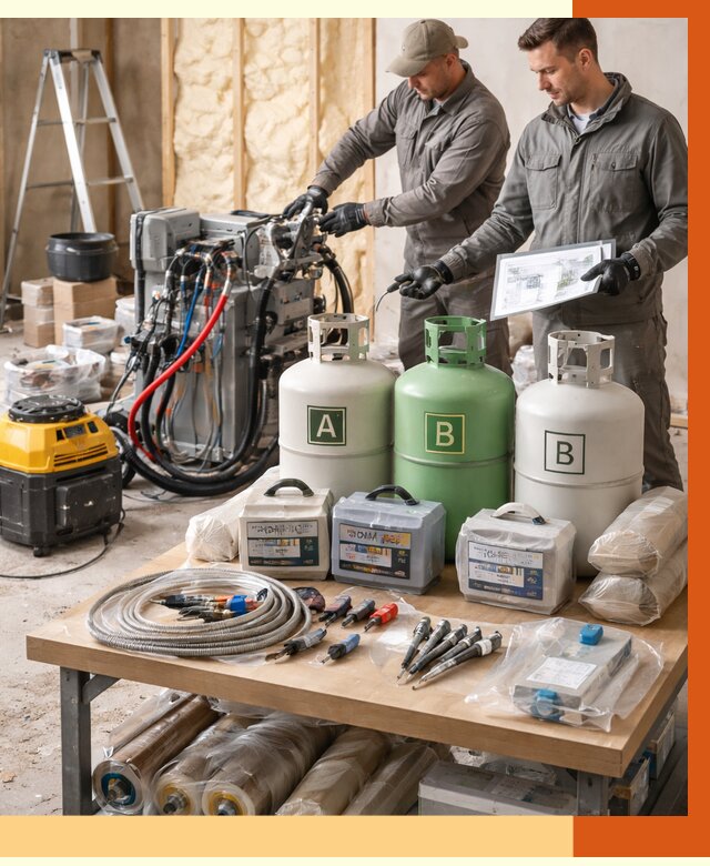 Продажа компонентов ППУ с консультацией в Белове от 4561 руб. | ТепломастерБлв