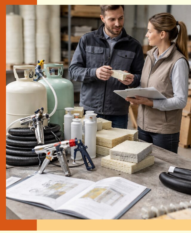 Продажа компонентов ППУ с профессиональной консультацией в Белове